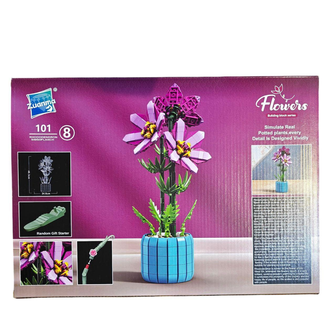 Конструктор "Азалія" 46 см 798 деталей