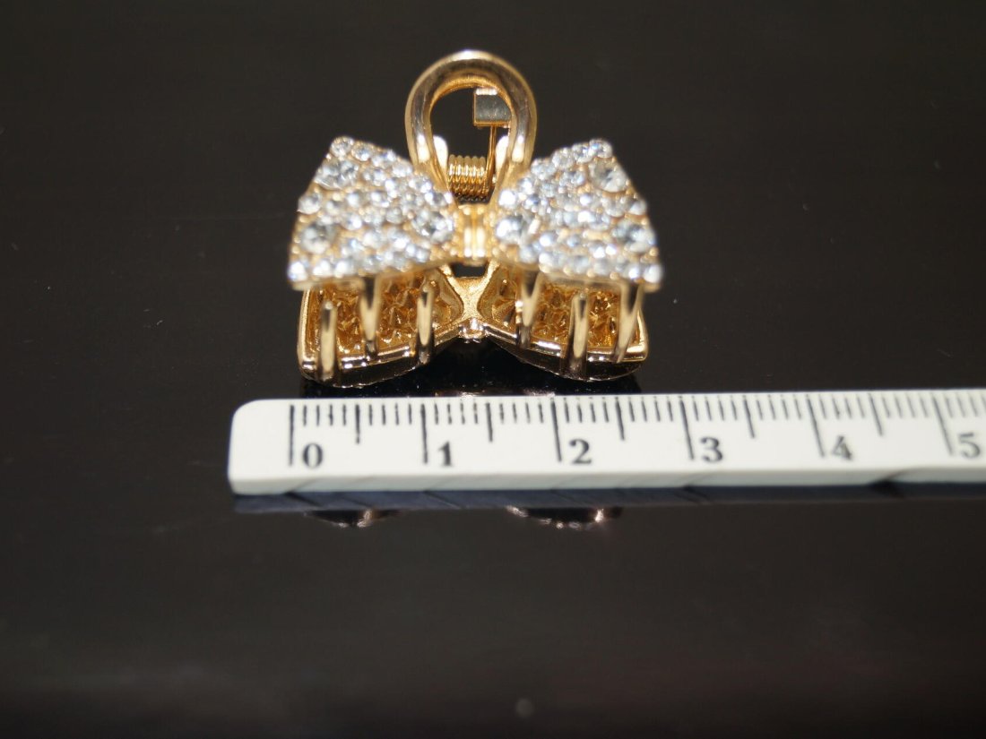 Металеві краби для волосся. 2.8 см. - Кристалік