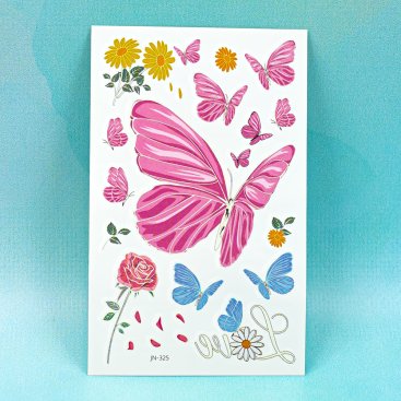 Дитячі перекладні татуювання Метелики JN-325 - Купити
