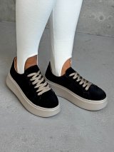 Кросівки casual чорний замш INNOE 777526-2 Чорний