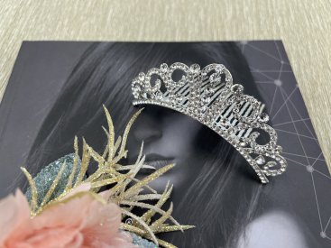 Діадема з гребінцями металева 11,5см - Купити