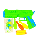 Дитячий пістолет із кульками Кегля зелений 18 см