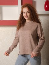 Кофта з м'якого трикотажу 230207-7 - Купити