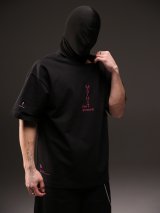 Футболка стану багатства з принтом Магніт для грошей, черного кольору копия - Купити