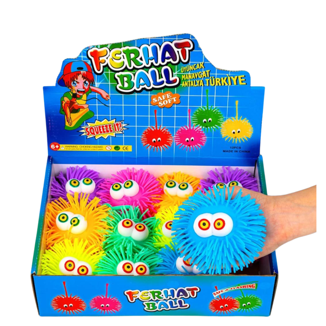 Сяючі силіконові Пучеглазики їжачки