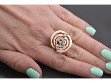 Каблучка у стилі Damiani - Купити