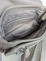 Практична повсякденна жіноча сумка з екошкіри INNOE 35003-1 Бежевий