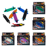 Пальчиковий скейт метал та аксесуари Форт 9,5 см