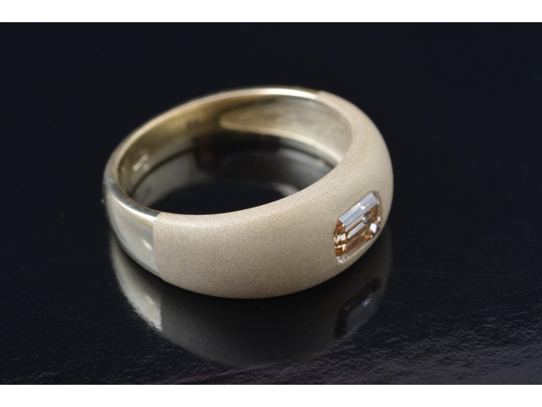 Каблучка із жовтим діамантом - Багира