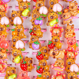 Дитячі каблучки на палець Капібара 50 штук - Pobut