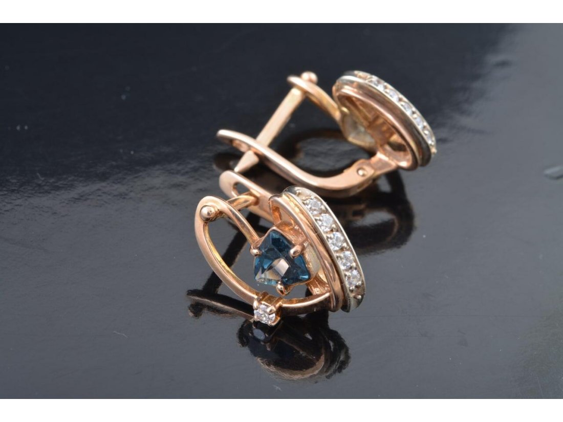 Гарнітур з топазом - Фото3 Гарнітур з топазом - Купити