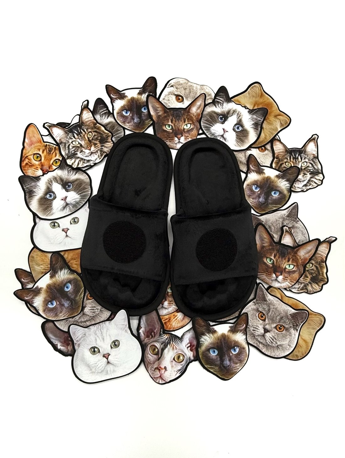 Патчі-котики на анатомічні капці з липучкою Family story - Купити