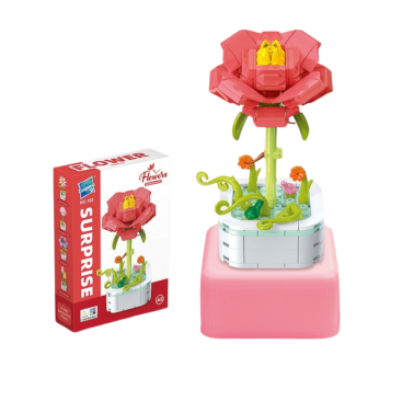 3D конструктор «Ранункулюс» 118 деталей 18 см - Купити