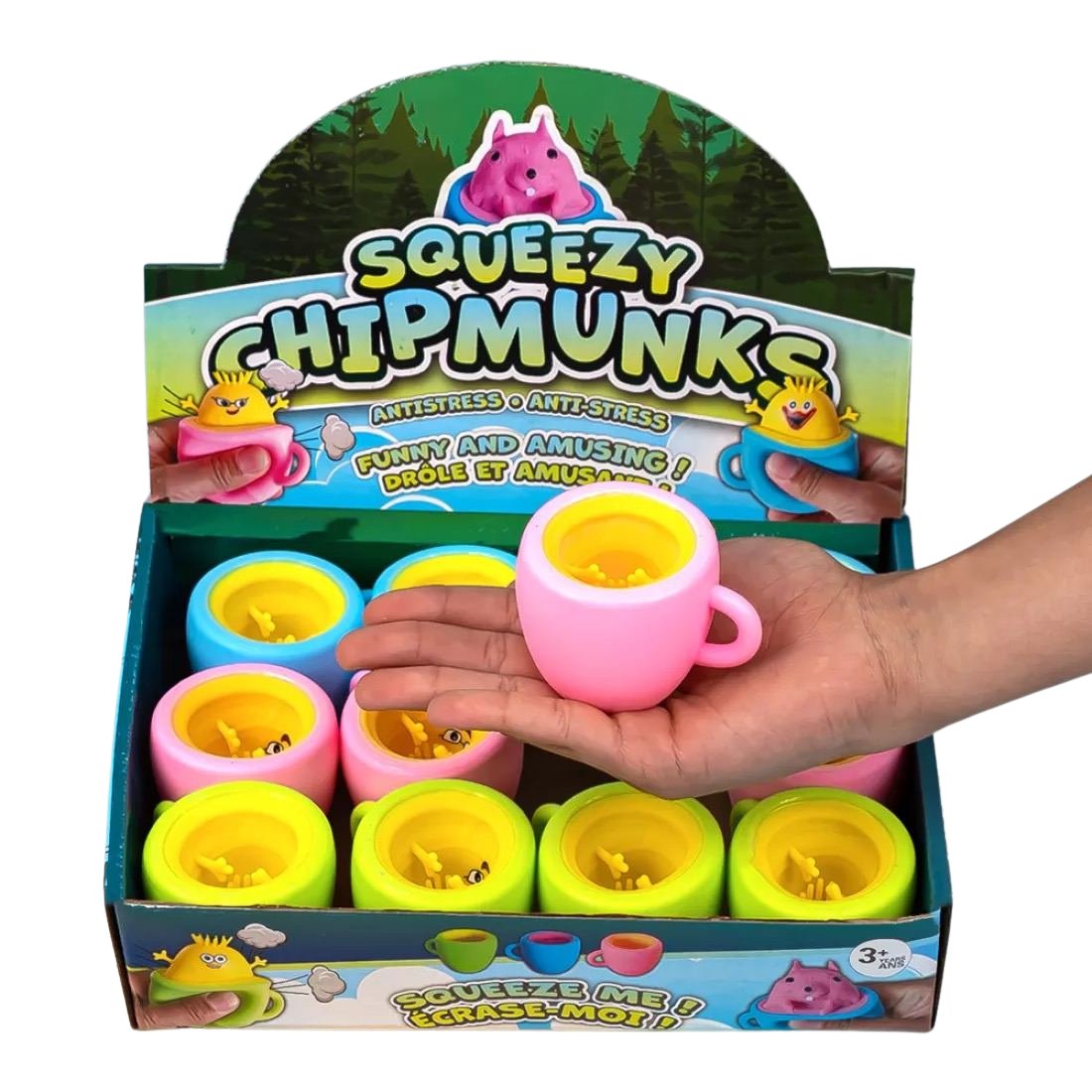 Антистрес тиснув Міньйон у Чашці 10 см