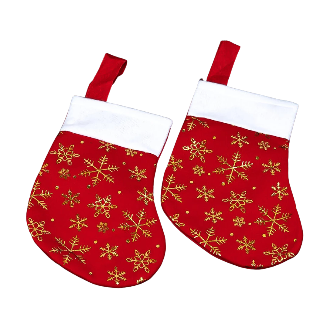 Чобіт для подарунків Сніжинка маленький 20 см