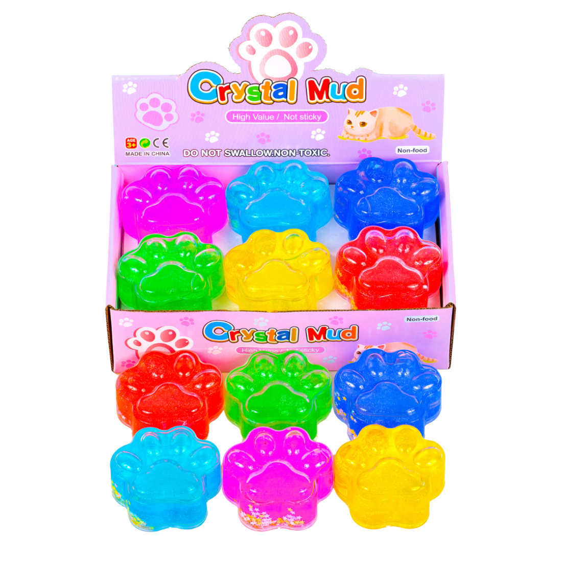 Лізуни Лапки кольорові 7,5 см