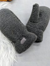 Затишні плюшеві рукавиці — тепло, яке хочеться носити INNOE 85005-3 Чорний