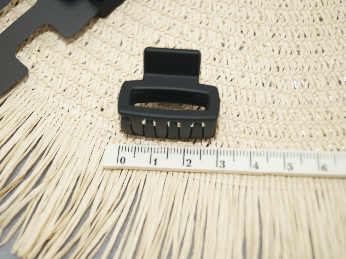 Краби для волосся. Матові 3 см. - Кристалік