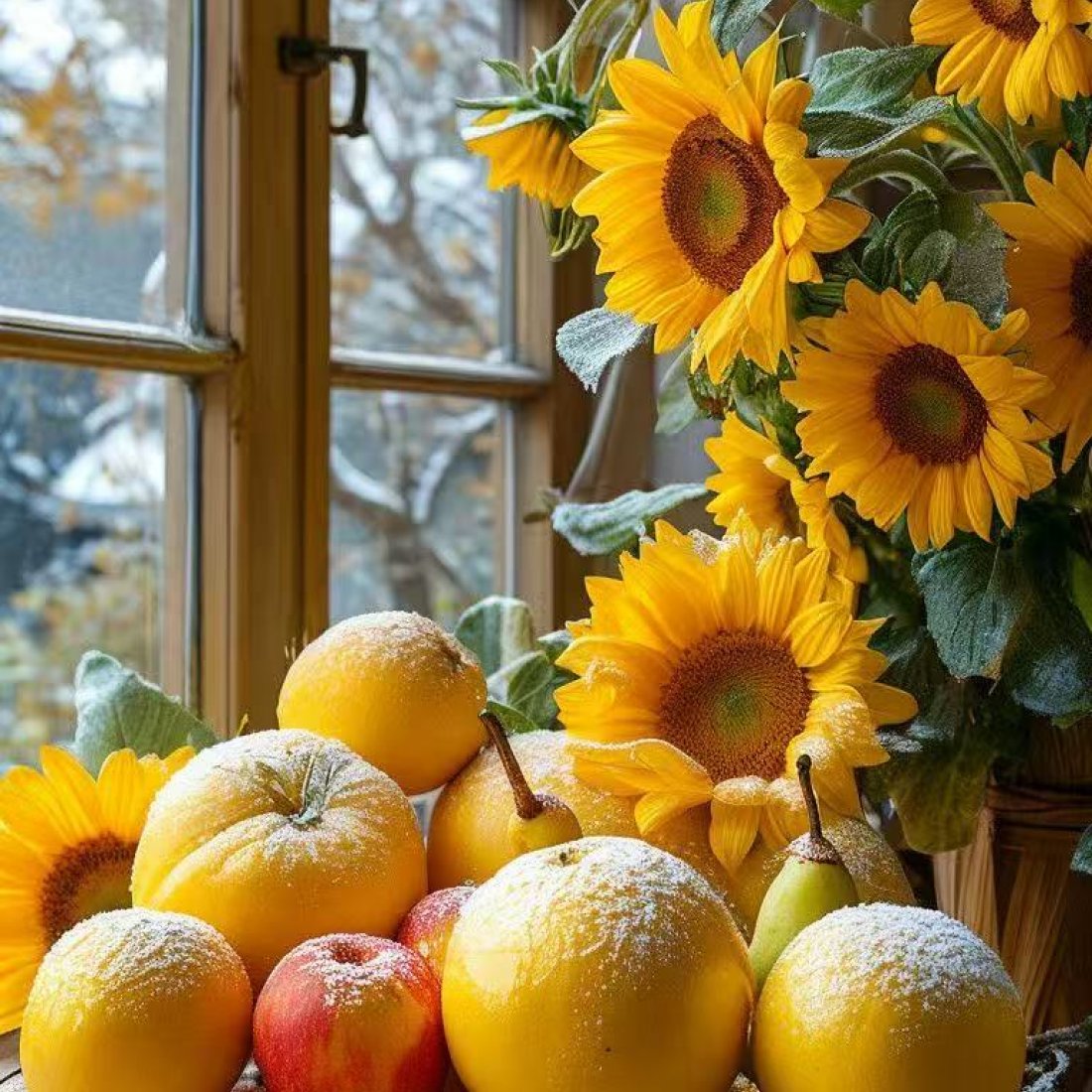 Натюрморт подсолнухи 40х50 оптом, фото 6222