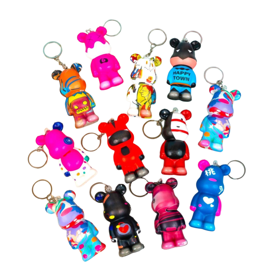 Сквіш брелок Ведмедики 8 см