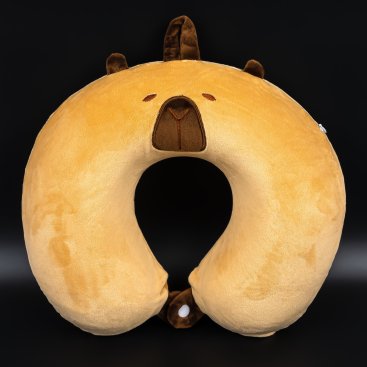 Подушка на шию з ефектом пам'яті Капібара 30 см - Купити