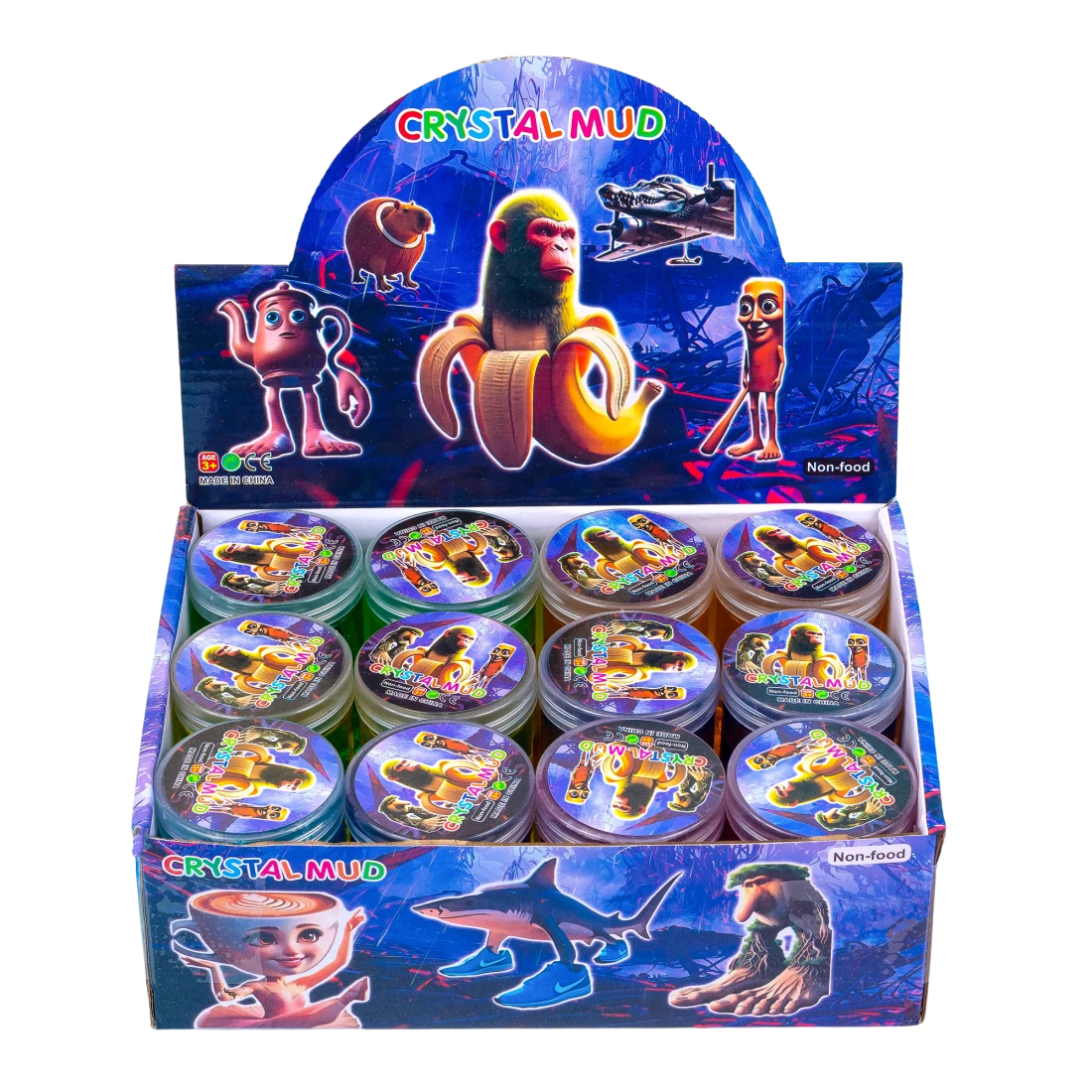 Слайм Italian Brainrot 7,3 см, 151 г - Pobut