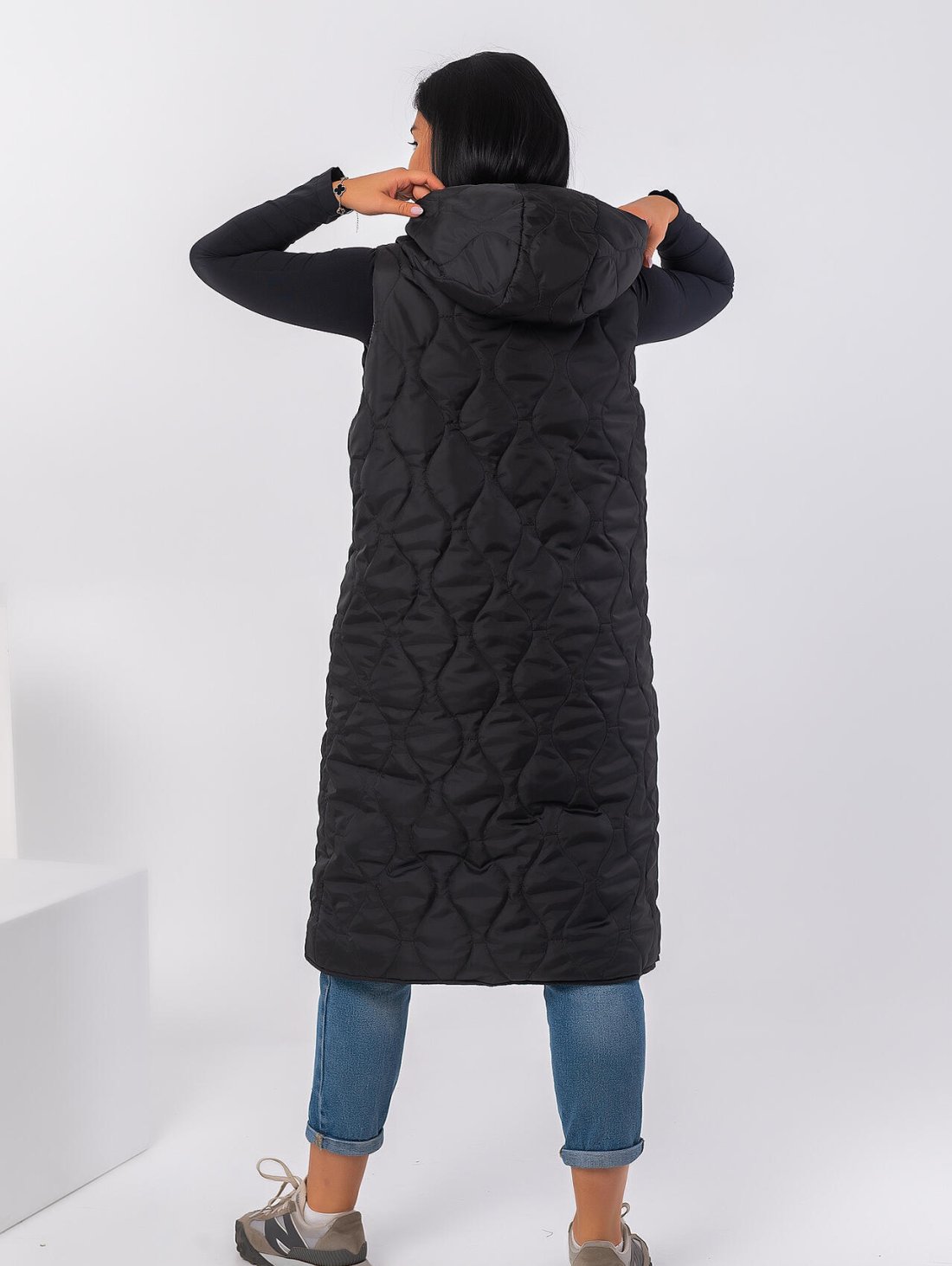 Подовжений теплий жилет 2303192-1 - Купити