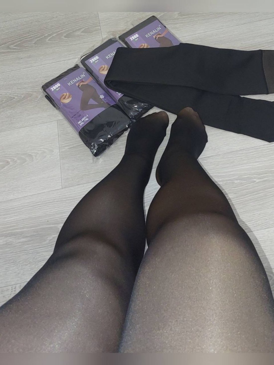 Жіночі зимові термоколготки на хутрі 300036-1