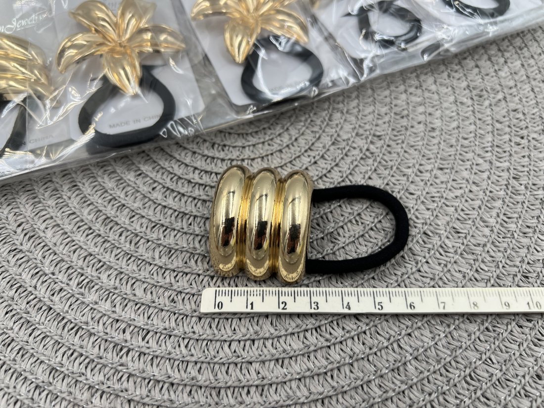 Резинки для волосся. Тонкі. - Кристалік