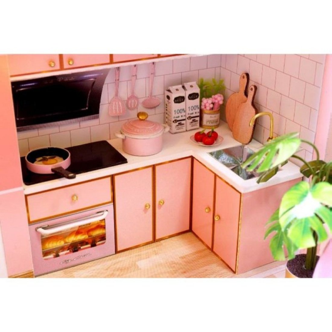 3D Румбокс Двоповерхова вілла "Meeting Your Sweet" DIY Dollhouse