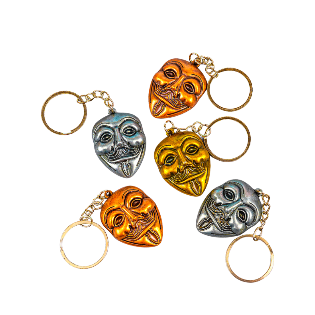 Брелоки Анонімус металеві 10 см