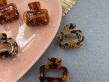 Краби для волосся 4 см - Кристалік
