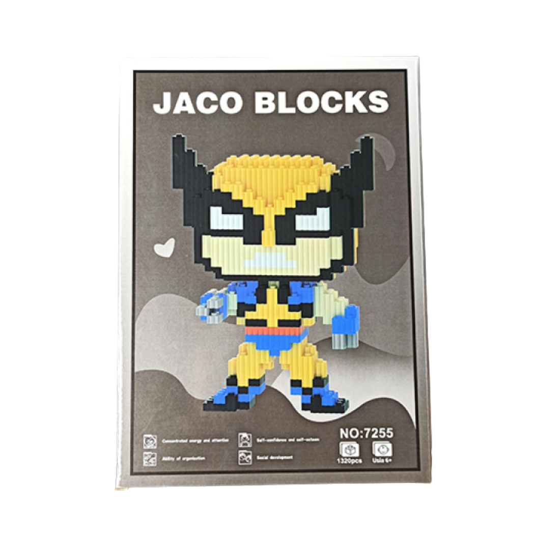 Конструктор Magic Blocks “Супергерої” Росомаха - Pobut