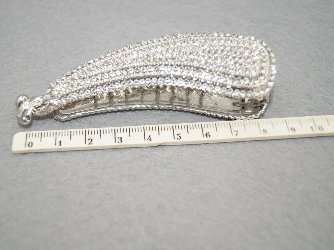 Заколка Банан. 8.5 см. - Кристалік