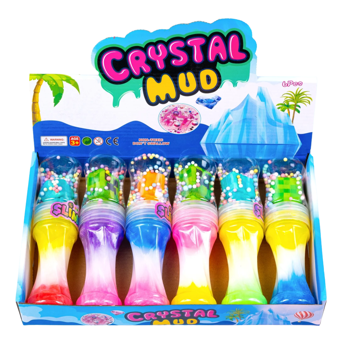 Слайми Піксельні 20 см, 167 г - Pobut