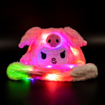 Сяюча шапка Аніме рожева - Купити