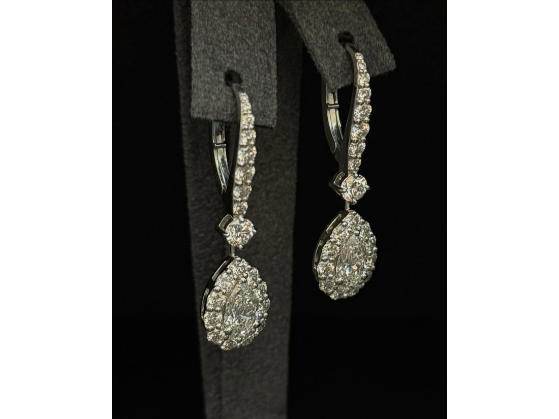 Сережки у стилі Graff - Фото2 Сережки у стилі Graff - Багира