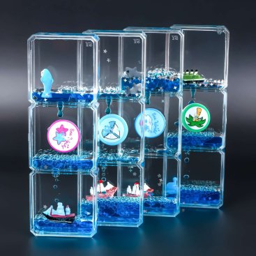 Гелевий годинник Морський 15 см - Купити