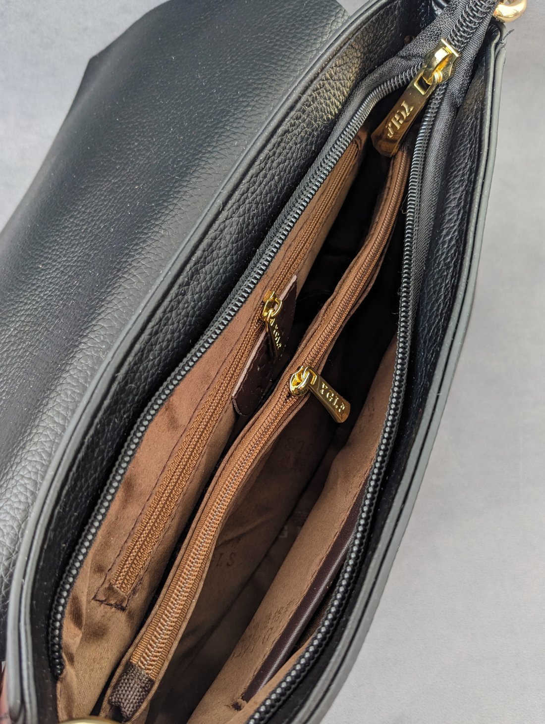 Елегантна жіноча сумка з якісної екошкіри INNOE 350015-2 Чорний