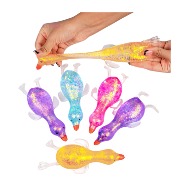 Антистрес жуйка-тягучка Гусак 15 см - Купити