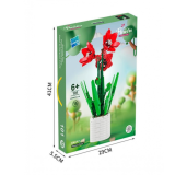 Конструктор "Амариліс червоний" 876 деталей - Pobut