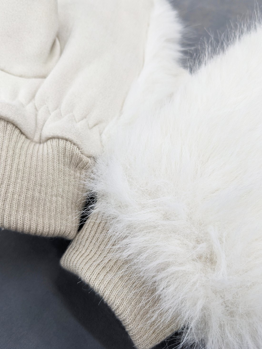 М’які зимові рукавиці з хутром усередині INNOE 85005-1 Білий - Innoe