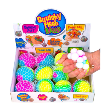 Антистрес із наповнювачем Веселка 6 см - Купити