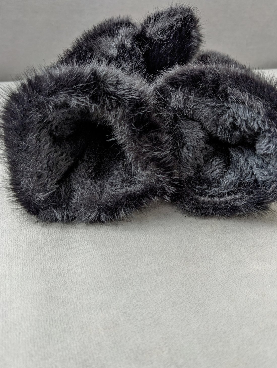 Утеплені хутряні рукавиці для зими INNOE 85005-4 Чорний