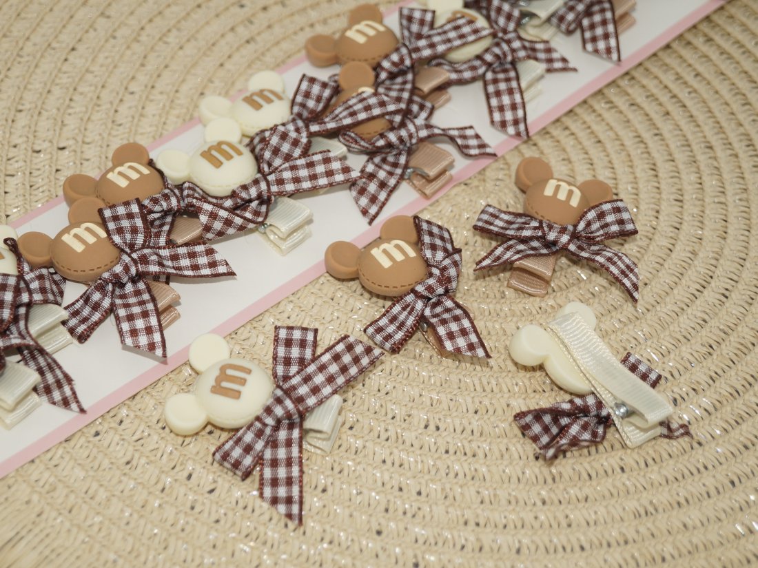 Дитячий затискач для волосся. 4 см.