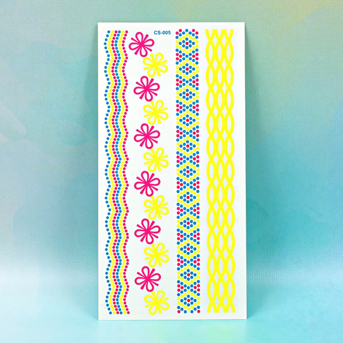 Неонові татуювання Браслети 21 см - Pobut