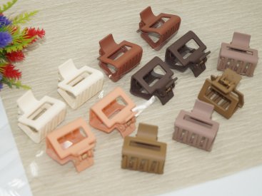 Краби для волосся, матові 3.5 см. - Купити