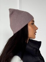 Універсальна шапка для осені та зими INNOE 950251-1 Капучино