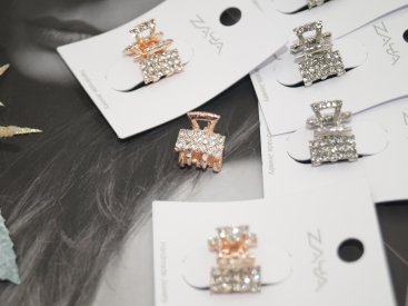 Металеві краби для волосся. &quot;ZAYA&quot; 1.2 см. - Купити