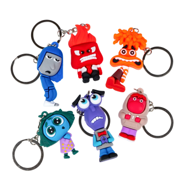Брелоки дитячі гумові Головоломка 2, 11 см - Купити